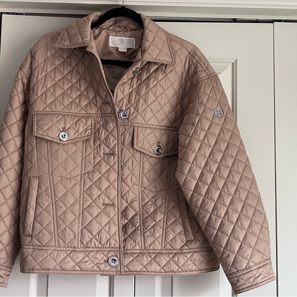 Michael Kors Gold Jacket.  Size L.